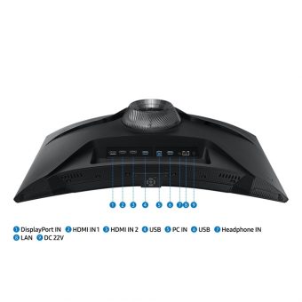 Samsung Odyssey G6 27" QHD VA Curved Gaming Monitor Black LS27BG650EUXEN - Image 16