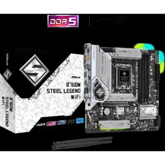 ASRock B760M Steel Legend Wi-Fi 90-MXBL70-A0UAYZ