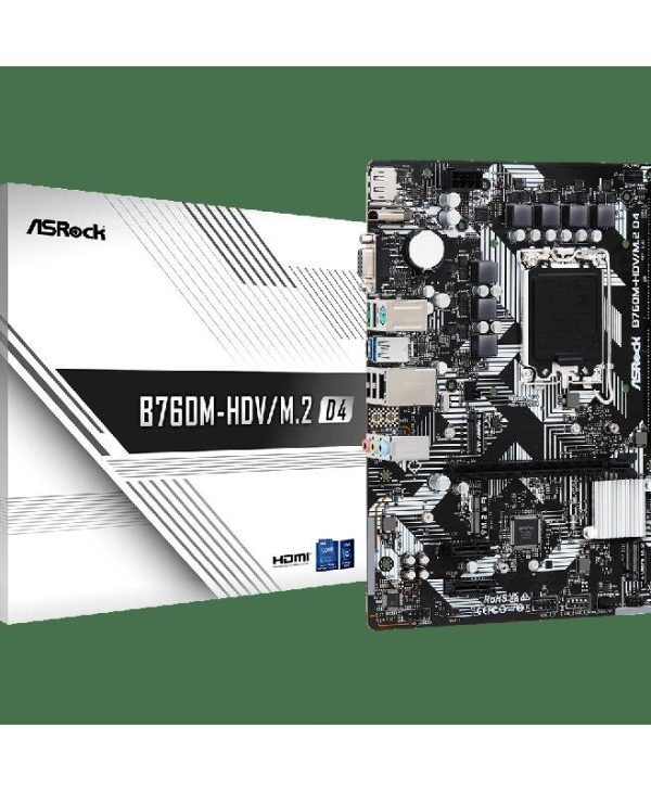 ASRock B760M-HDV/M.2 D4 90-MXBL40-A0UAYZ