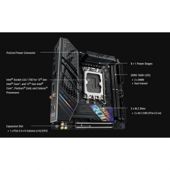 Asus ROG Strix B760-I Gaming Wi-Fi 90MB1D90-M0EAY0 - Image 13