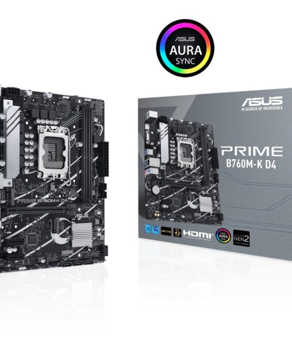 Asus Prime B760M-K D4 90MB1DS0-M0EAY0