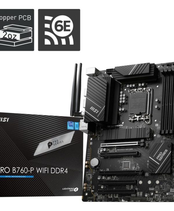 MSI B760-P Pro Wi-Fi DDR4 7D98-001R