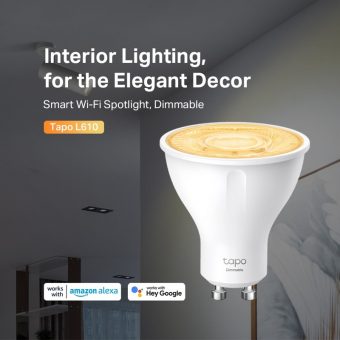 TP-Link Tapo L610 Smart Wi-Fi Spotlight (GU10) - Image 2