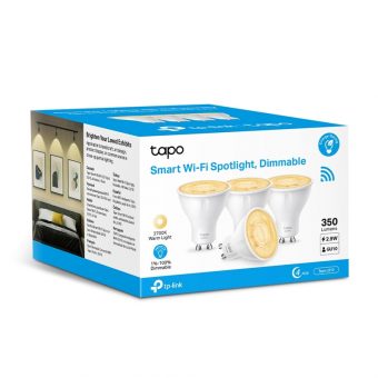 TP-Link Tapo L610 Smart Wi-Fi Spotlight (GU10) 4-Pack - Image 7