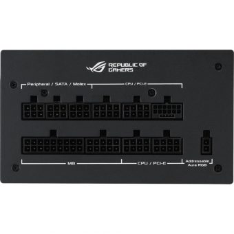 Asus ROG Strix 1000W Fully Modular 80+ Gold Aura Edition Black 90YE00P1-B0NA00 - Image 4
