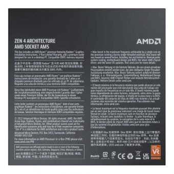 AMD Ryzen 7 7700 3.80GHz 32MB 100-100000592BOX - Image 12