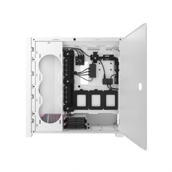 Corsair 5000D Airflow RGB Tempered Glass Mid Tower White CC-9011243-WW - Image 4