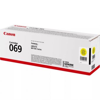 Canon 069 Toner Cartridge Yellow 1.9K Pgs 5091C002 - Image 2