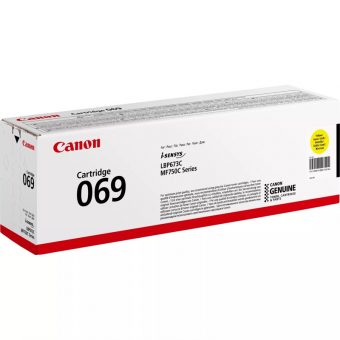 Canon 069 Toner Cartridge Yellow 1.9K Pgs 5091C002 - Image 3