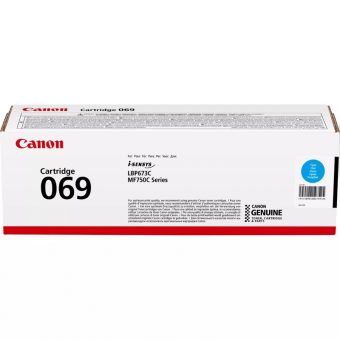 Canon 069 Toner Cartridge Cyan High Capacity 1.9K Pgs 5093C002