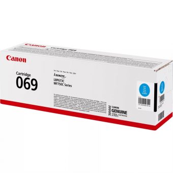 Canon 069 Toner Cartridge Cyan High Capacity 1.9K Pgs 5093C002 - Image 2
