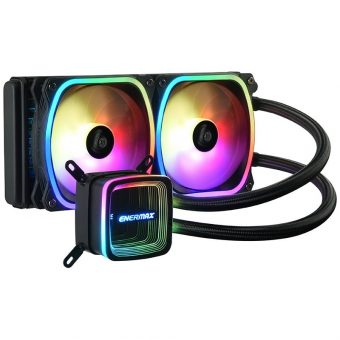 Enermax Aquafusion ADV 240 ARGB CPU Liquid Cooler Black ELC-AQFA240-SQA - Image 2