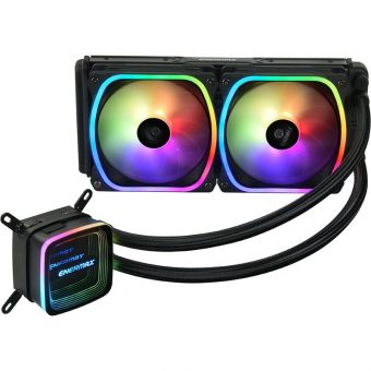Enermax Aquafusion ADV 240 ARGB CPU Liquid Cooler Black ELC-AQFA240-SQA - Image 3