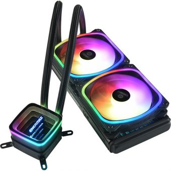 Enermax Aquafusion ADV 240 ARGB CPU Liquid Cooler Black ELC-AQFA240-SQA - Image 4