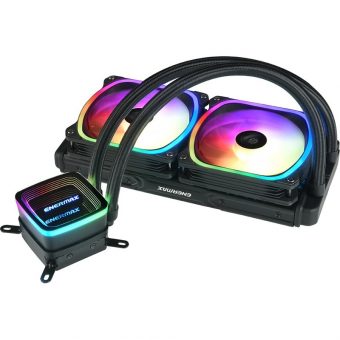 Enermax Aquafusion ADV 240 ARGB CPU Liquid Cooler Black ELC-AQFA240-SQA - Image 5
