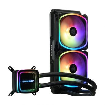 Enermax Aquafusion ADV 240 ARGB CPU Liquid Cooler Black ELC-AQFA240-SQA - Image 6