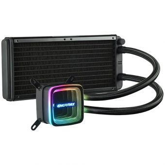 Enermax Aquafusion ADV 240 ARGB CPU Liquid Cooler Black ELC-AQFA240-SQA - Image 7