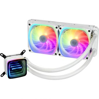 Enermax Aquafusion ADV 240 ARGB CPU Liquid Cooler White ELC-AQFA240-SQA-W - Image 3