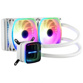 Enermax Aquafusion ADV 240 ARGB CPU Liquid Cooler White ELC-AQFA240-SQA-W - Image 5