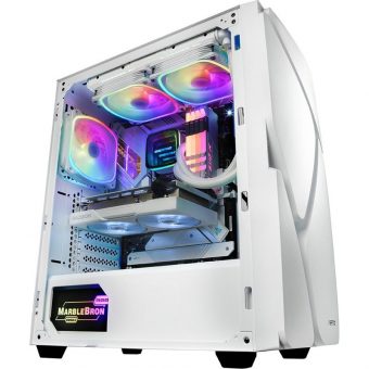 Enermax Aquafusion ADV 240 ARGB CPU Liquid Cooler White ELC-AQFA240-SQA-W - Image 8