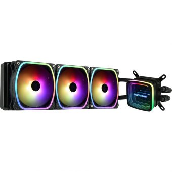 Enermax Aquafusion ADV 360 ARGB CPU Liquid Cooler Black ELC-AQFA360-SQA