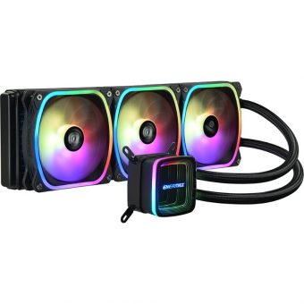 Enermax Aquafusion ADV 360 ARGB CPU Liquid Cooler Black ELC-AQFA360-SQA - Image 3