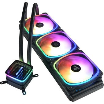 Enermax Aquafusion ADV 360 ARGB CPU Liquid Cooler Black ELC-AQFA360-SQA - Image 5