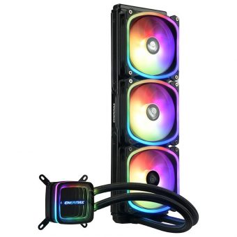 Enermax Aquafusion ADV 360 ARGB CPU Liquid Cooler Black ELC-AQFA360-SQA - Image 6