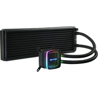 Enermax Aquafusion ADV 360 ARGB CPU Liquid Cooler Black ELC-AQFA360-SQA - Image 7
