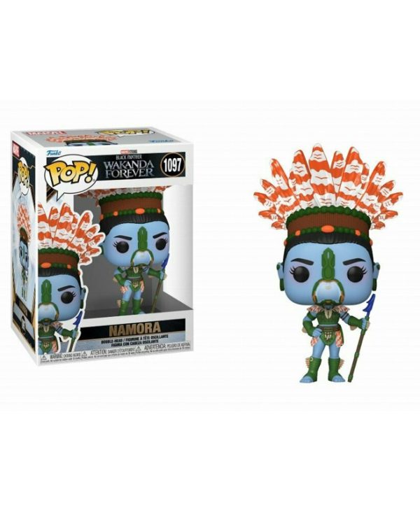 Funko Pop! Marvel: Black Panther Wakanda Forever - Namora #1097 Bobble-Head Vinyl Figure 889698639415