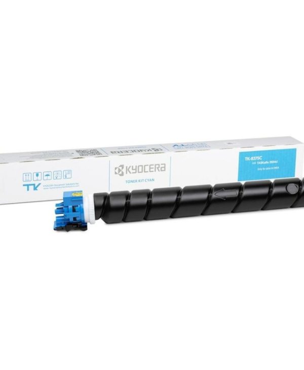 Kyocera TK-8375C Toner Cartridge Cyan 20K Pgs 1T02XDCNL0