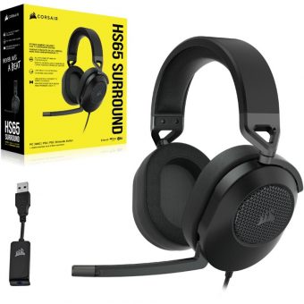 Corsair HS65 Wired Gaming Headset Carbon CA-9011270-EU - Image 5