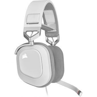 Corsair HS80 Wired RGB Gaming Headset White CA-9011238-EU - Image 2