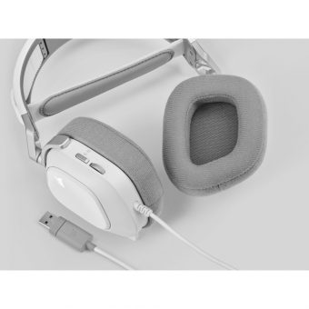 Corsair HS80 Wired RGB Gaming Headset White CA-9011238-EU - Image 5