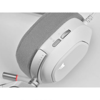 Corsair HS80 Wired RGB Gaming Headset White CA-9011238-EU - Image 6