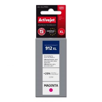 Activejet AH-912MRX Ink for HP 912XL 3YL82AE Purple 990 pgs