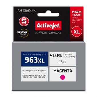 Activejet AH-963MRX Ink for HP 963XL 3JA28A Purple 1760 pgs