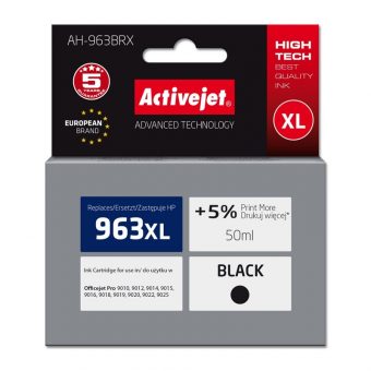 Activejet AH-963BRX Ink for HP 963XL 3JA30AE Black 2100 pgs