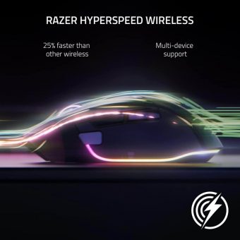 Razer Basilisk V3 Pro Wireless Gaming Mouse Mercury White RZ01-04620200-R3G1 - Image 9