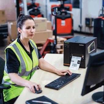 Brother P-Touch TJ-4005DN Barcode/Label Thermal Printer TJ4005DNZ1 - Image 5
