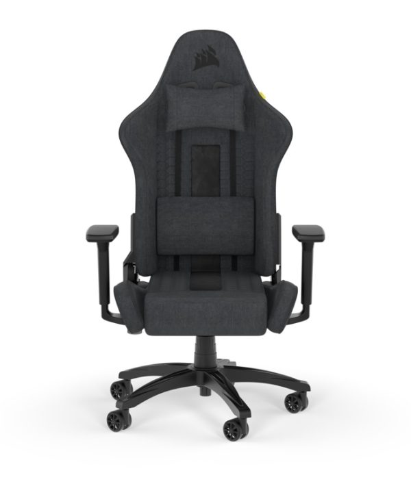 Corsair TC100 Relaxed Fabric Gaming Chair Black/Grey CF-9010052-WW