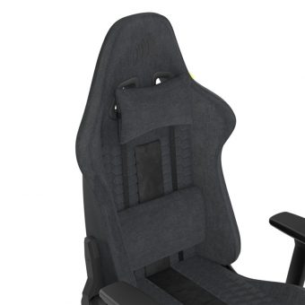 Corsair TC100 Relaxed Fabric Gaming Chair Black/Grey CF-9010052-WW - Image 8