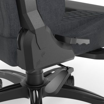 Corsair TC100 Relaxed Fabric Gaming Chair Black/Grey CF-9010052-WW - Image 9