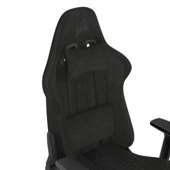 Corsair TC100 Relaxed Fabric Gaming Chair Black CF-9010051-WW - Image 8