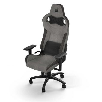 Corsair T3 Rush 23' Fabric Gaming Chair Grey/Charcoal CF-9010056-WW - Image 4