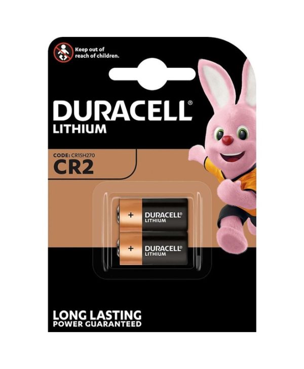 Duracell Μπαταρίες Λιθίου CR2 3V 2pcs DB2CR2