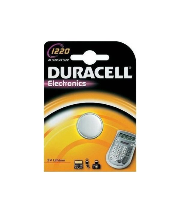Duracell Electronics Μπαταρία Λιθίου CR1220 3V 1pc DECR1220