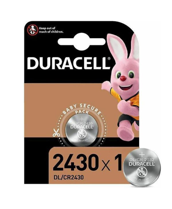 Duracell Electronics Μπαταρία Λιθίου CR2430 3V 1pc DECR2430