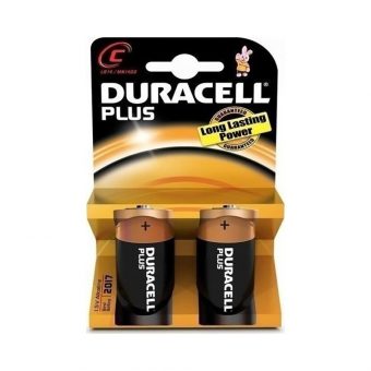 Duracell Plus Αλκαλικές Μπαταρίες C 1.5V 2pcs DPCLR14