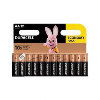 Duracell Αλκαλικές Μπαταρίες AA 1.5V 12pcs DRAALR6
